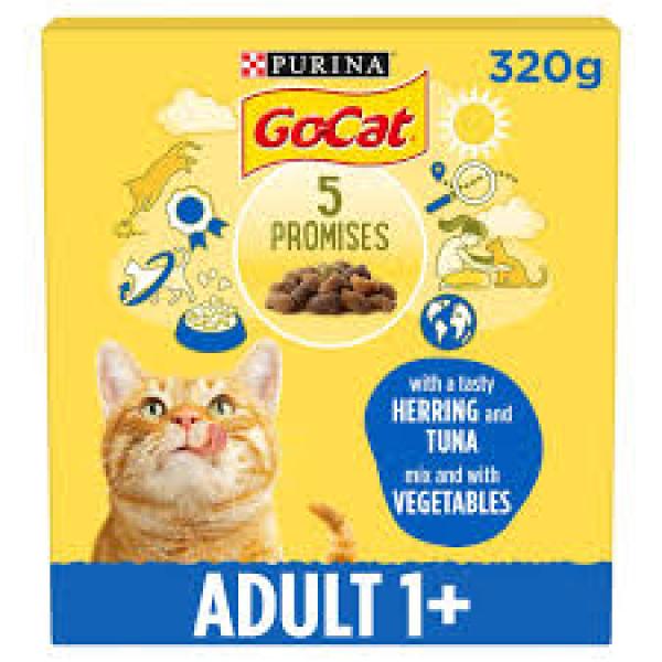 Go Cat Tuna Herring and Vegetable 320g