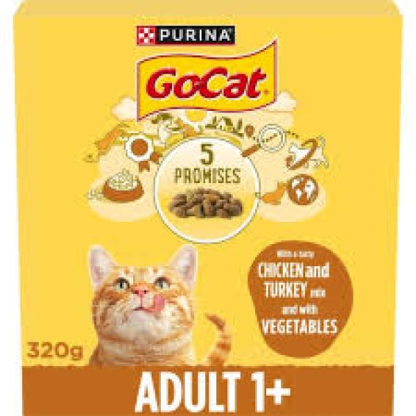 Go Cat Turkey and Veg 320g