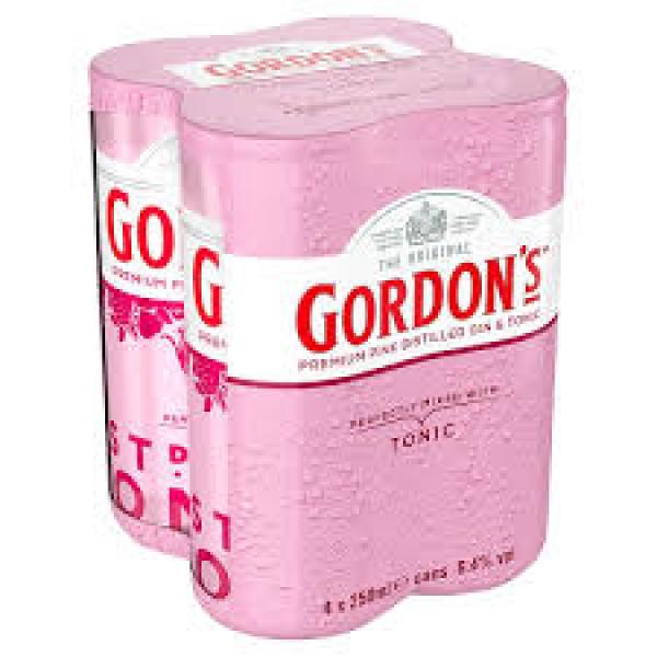 Gordons Pink Gin 4pk 250ml