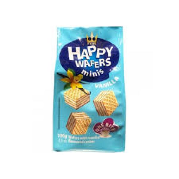 Happy Wafers Mini Vanilla 200g