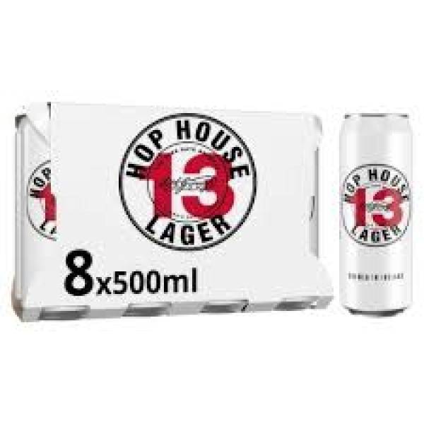 Hop House 13 Lager Cans 8pk 500ml