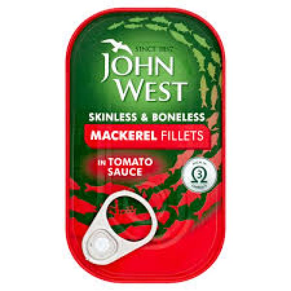 John West Fillet Tomato 125g