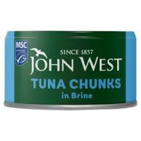 John West Tuna Chunks In Brine 185g