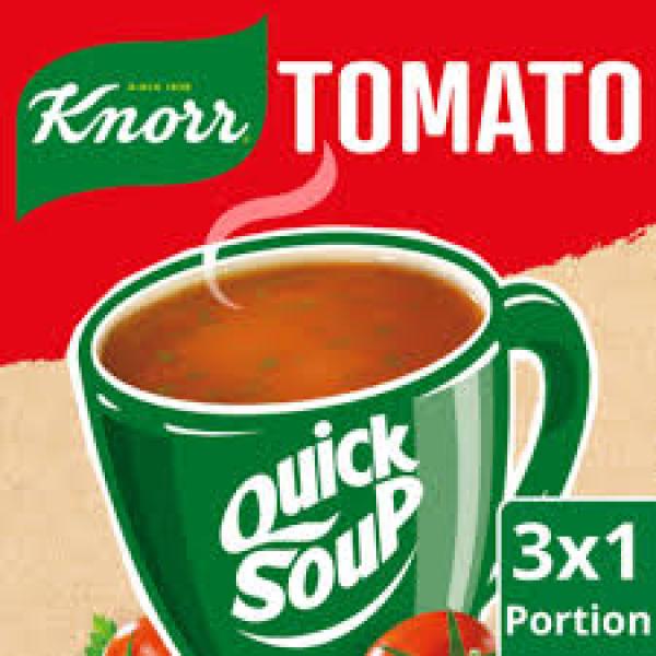Knorr Quick Soup Tomato 3pk x 72g