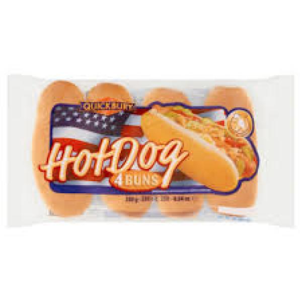 Longlife Hot Dog Rolls 250g