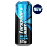 Lucozade Alert Can Blue Rush 500ml 