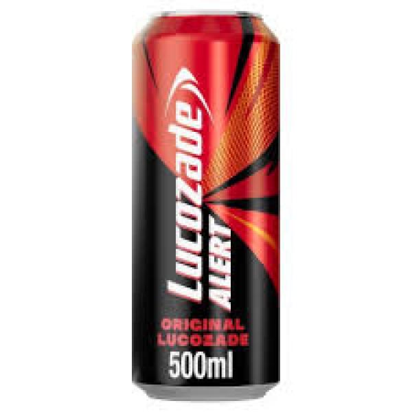 Lucozade Alert Can Original 500ml 