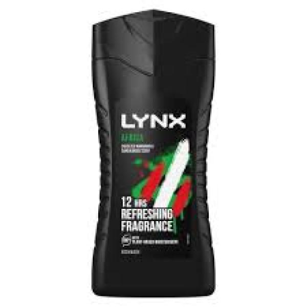 Lynx Shower Gel Africa 225ml