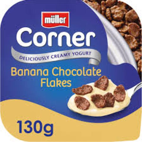 Muller Crunch Banana and Chocolate 124g