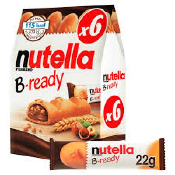 Nutella B Ready 6pk 132g