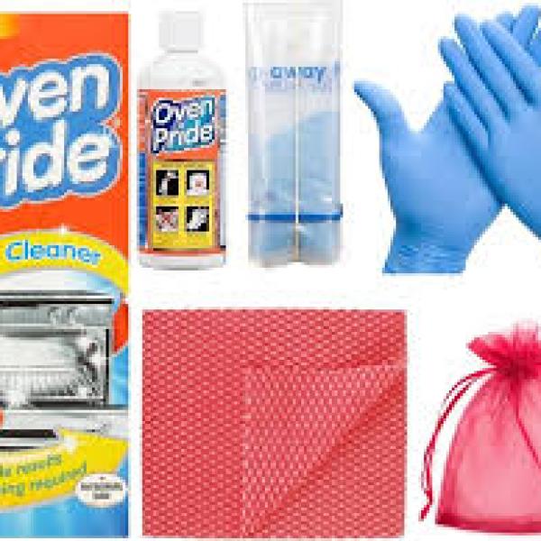 Oven Cleaner Set 1pk