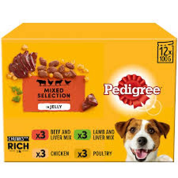 Pedigree Favorites 12x100g