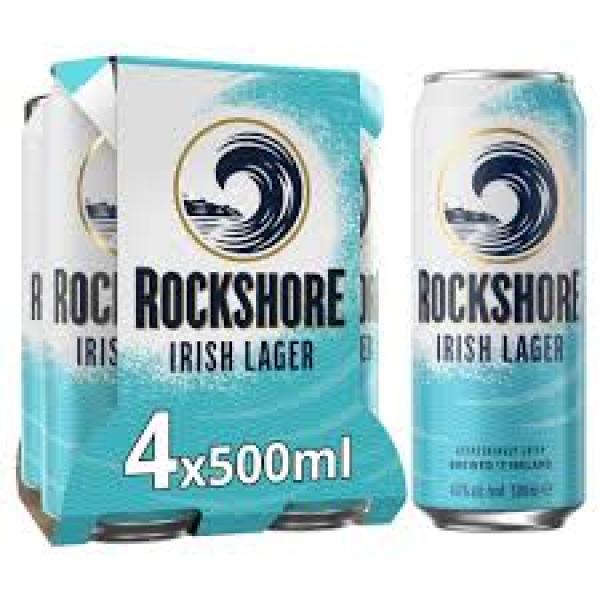 Rockshore Lager 4pk 500ml