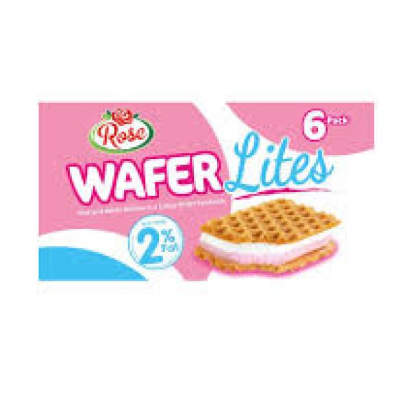 Rose Wafers Lite 6pk 72g