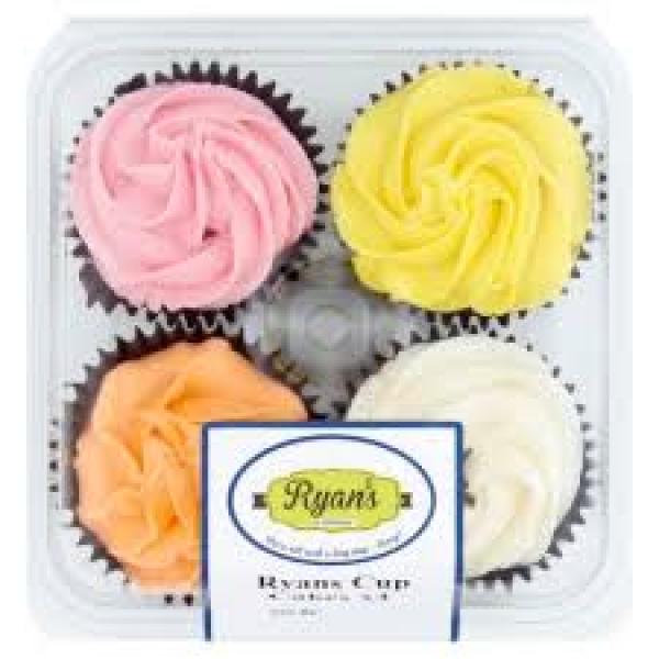 Ryans Cup Cakes 4pk 220g