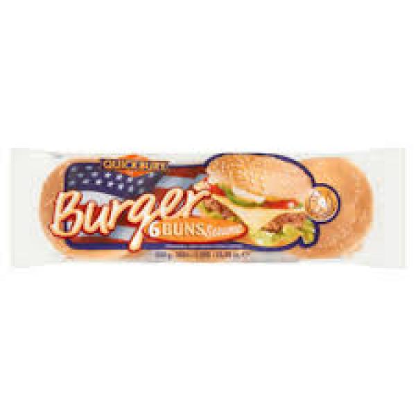 Sesame Burger Buns 6pk 330g