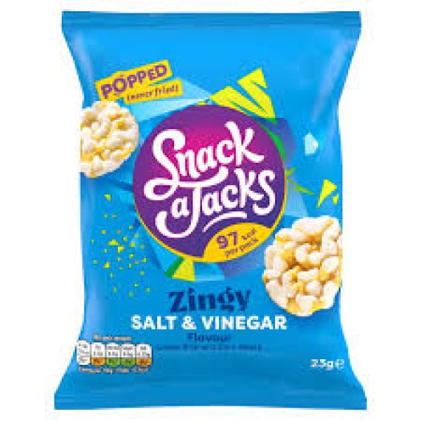 Snack A Jacks Salt and Vinegar 23g
