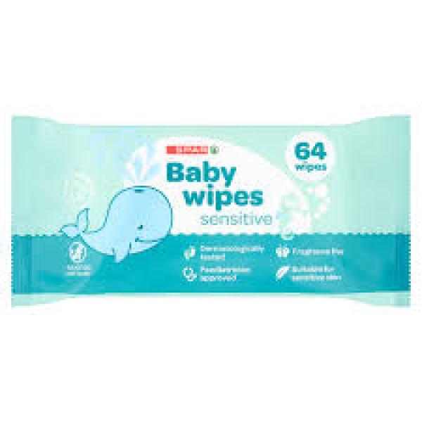 Spar Baby Wipes 60pk
