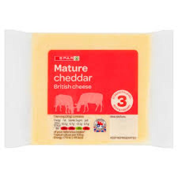 Spar Cheddar Block Red 200g
