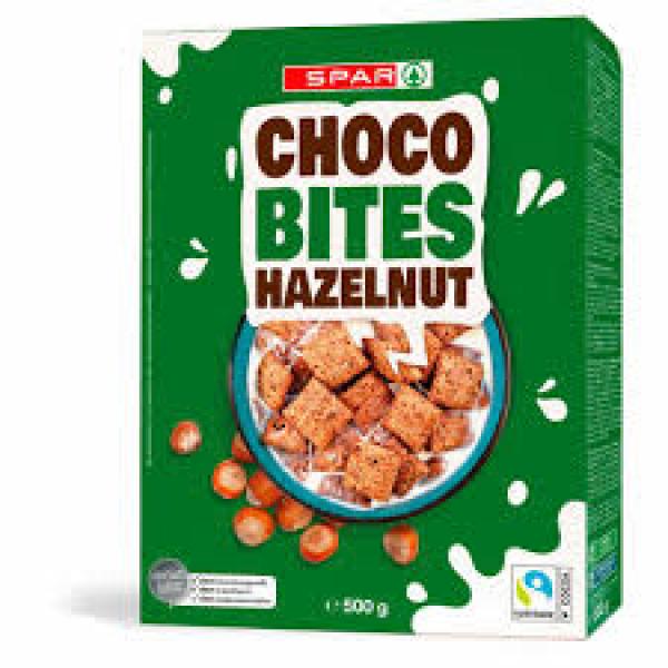 Spar Choco  Hazelnut Bites 600g
