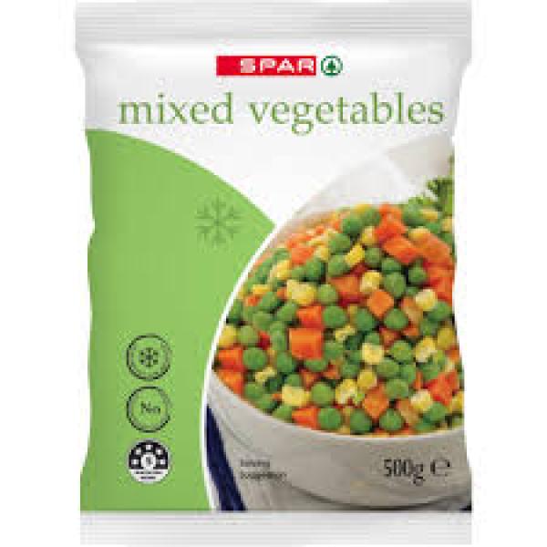 Spar Mixed Veg 750g