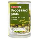 Spar Peas Processed 420g