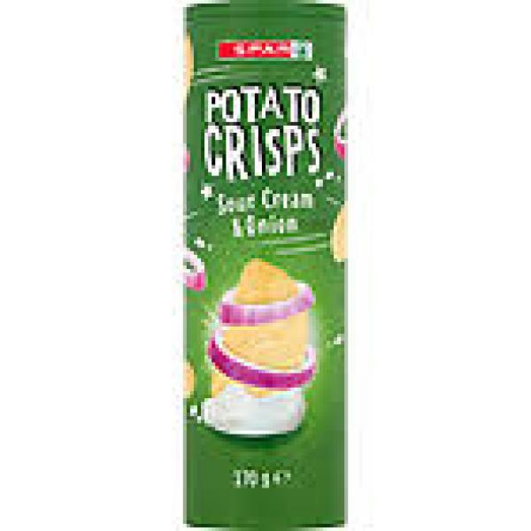 Spar Sour Cream and Onion Potato Chips 170g