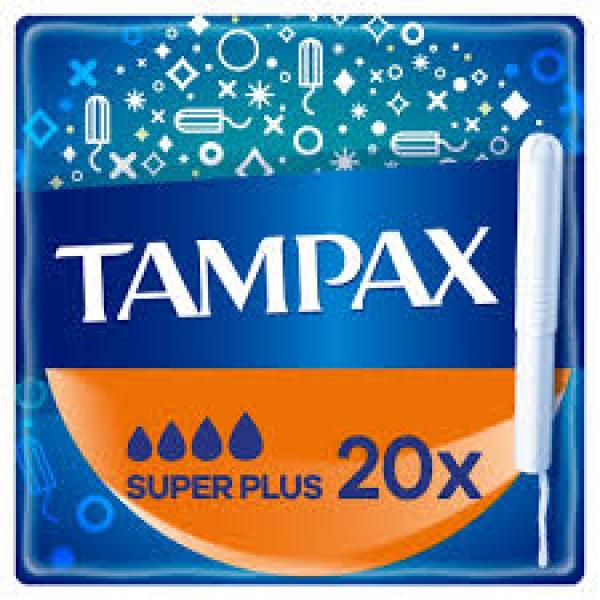 Tampax Compak Super Plus 20s 20pk