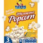 Tayto Microwave Popcorn Butter 3x 90g