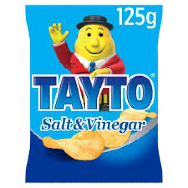 Tayto Salt n Vinegar 125 g