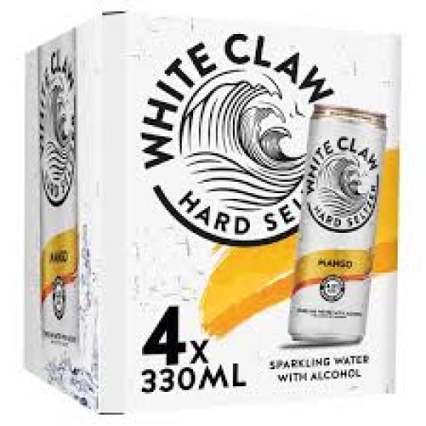 White Claw Mango 4pk 330ml