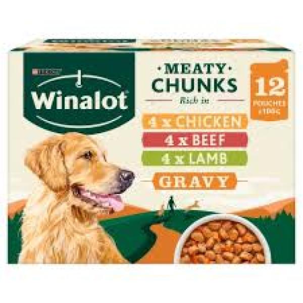Winalot Mixed Pouches 12x100g