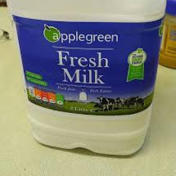 AppleGreen Full Fat Milk 2LTR