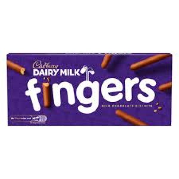 Cadburys Chocolate Fingers 114g