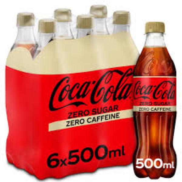 Coca Cola Caffeine Free Zero 500ml