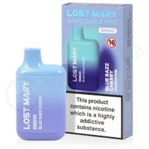 Lost Mary Blue Razz Cherry