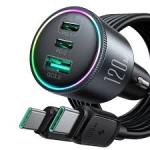 Multi purpose 3 in 1 car charger