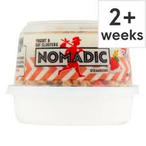 Nomadic Oat Clusters Strawberry 169g