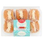 Ryans Creamed Butterfly Buns 6pk