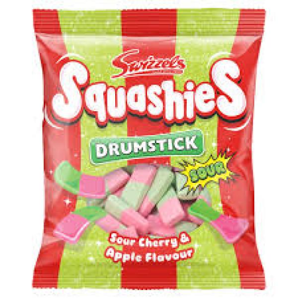 Squashies Drumsticks chy and Apple Pouch 120g 