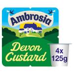 Ambrosia Pot Custard 4x125g