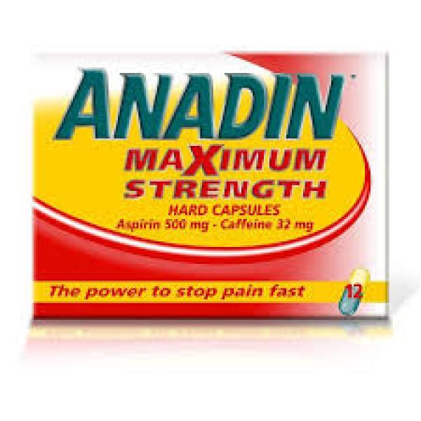 Anadin Max Strength 12pk