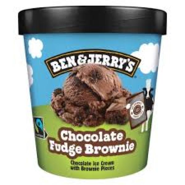 Ben and Jerrys Chocolate Fudge Brownie 465ml