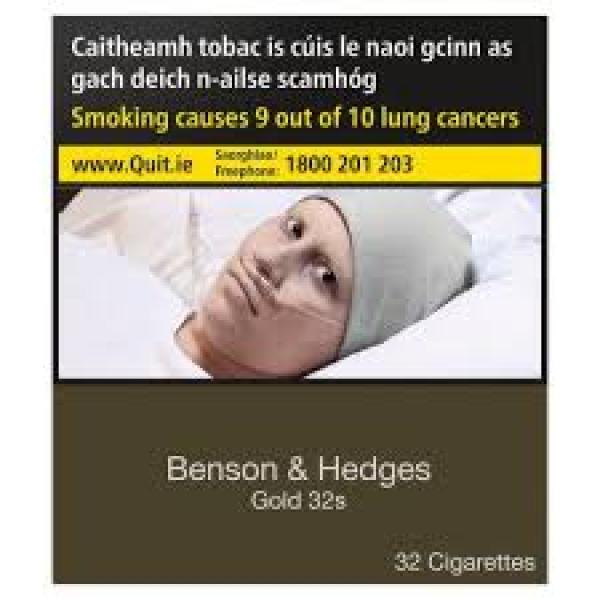 Benson and Hedges Gold 32pk