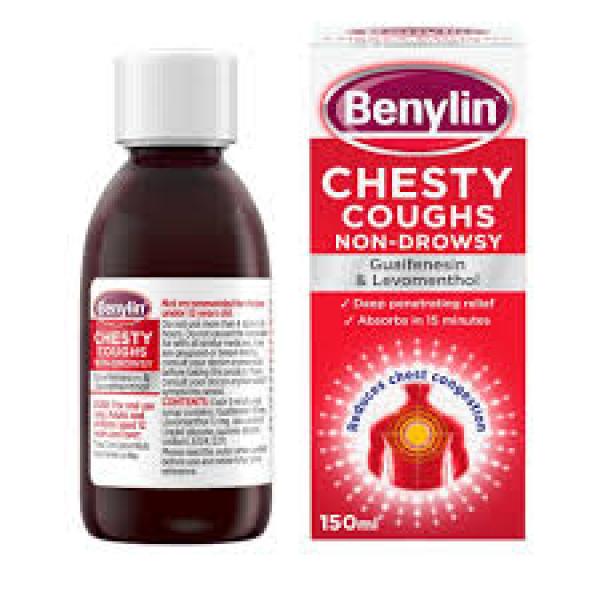 Benylin Chesty Non Drowsy 150ml