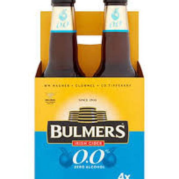 Bulmers 0.0 330ml 4pk