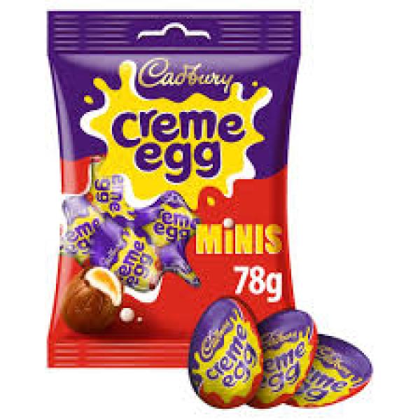 Cadburys Creme Eggs Minis 78g