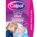 Calpol Infant 2+ sugar free Strawberry Syrup 60ml