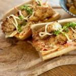 Hot Spicy Chicken Fillet and Wedges Roll