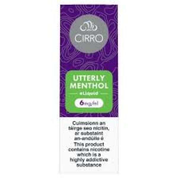 Cirro Eliquid Utterly Menthol 6mg